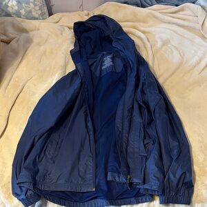L.L. Bean Men's Navy Windbreaker